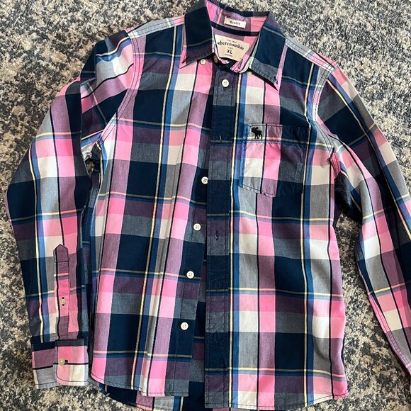 Abercrombie & Fitch long sleeve button up - Picture 1 of 5